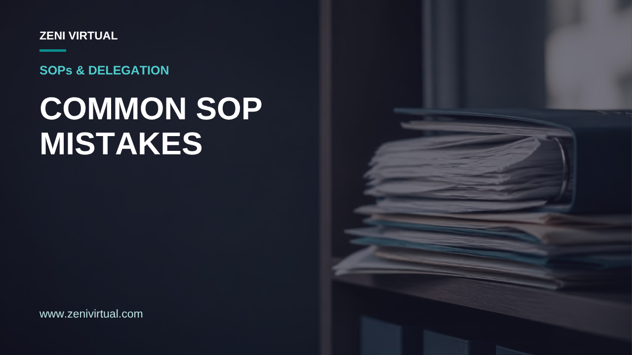 Common SOP Mistakes